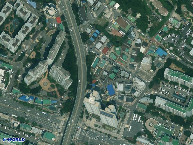 건국빌라 항공사진
