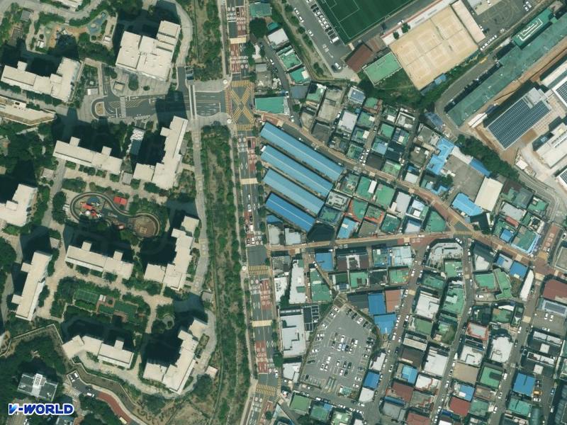 금성연립 항공사진