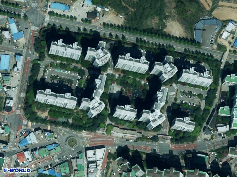 송악이편한세상 항공사진