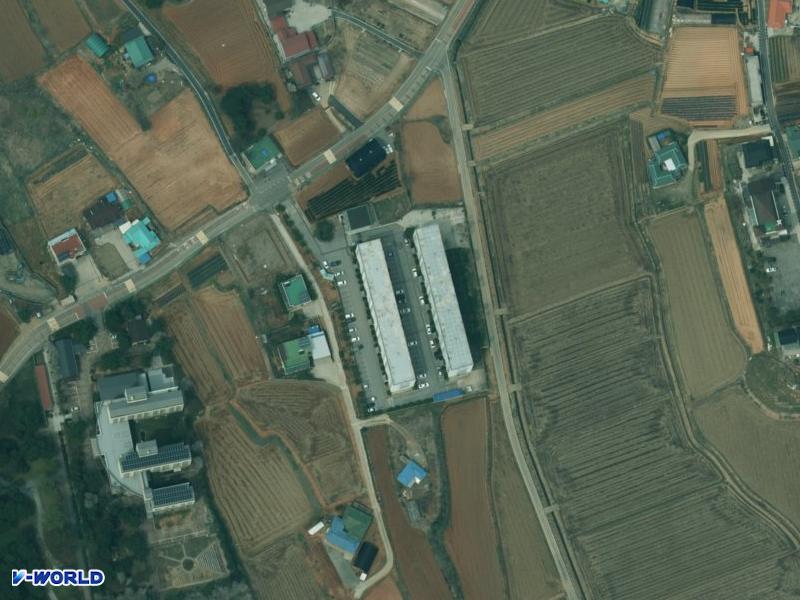 청산 항공사진