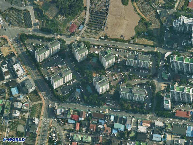 금산상리주공2단지 항공사진