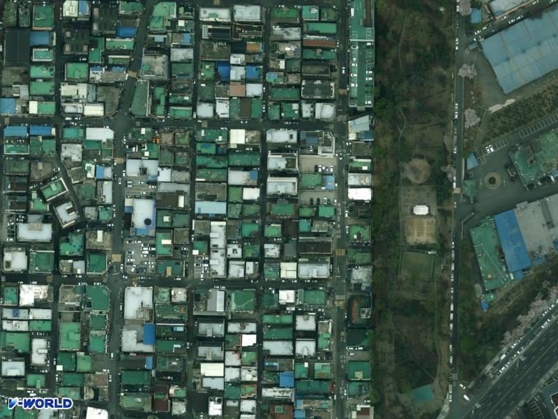 삼환빌라 항공사진
