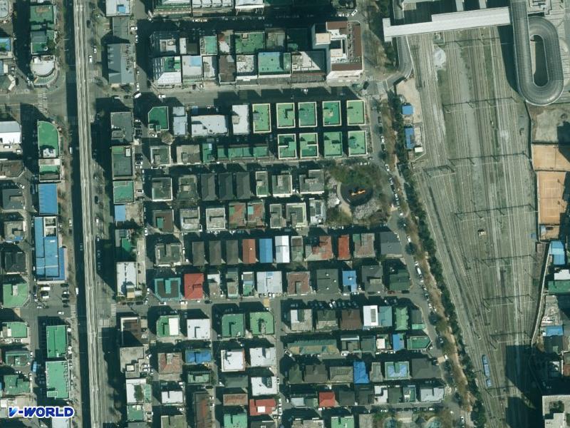 동남그린주택(가,나동) 항공사진