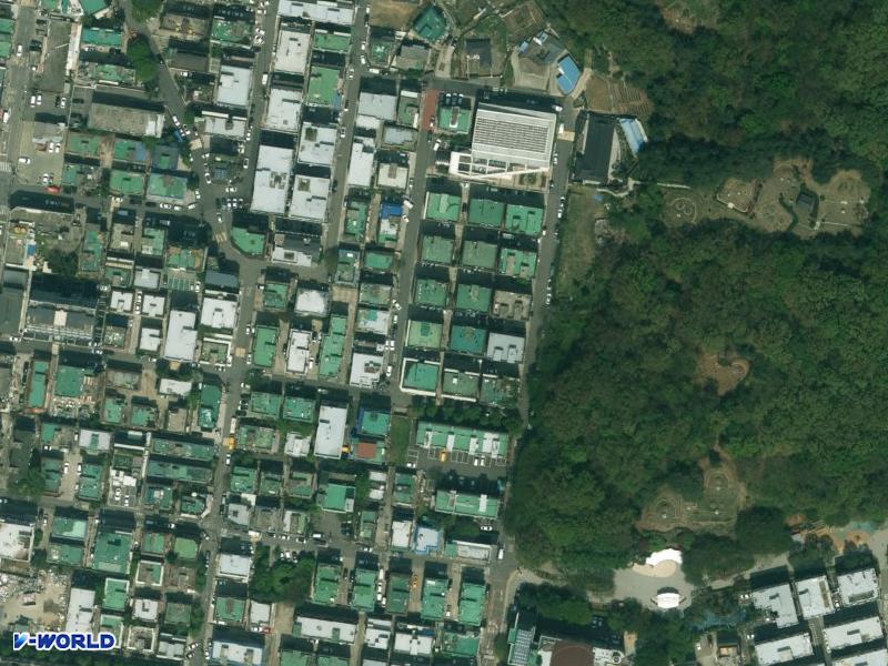 신탁골드빌102동,103동 항공사진