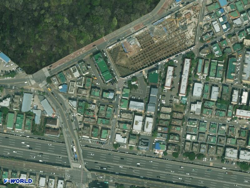 석산빌라(가,나동) 항공사진
