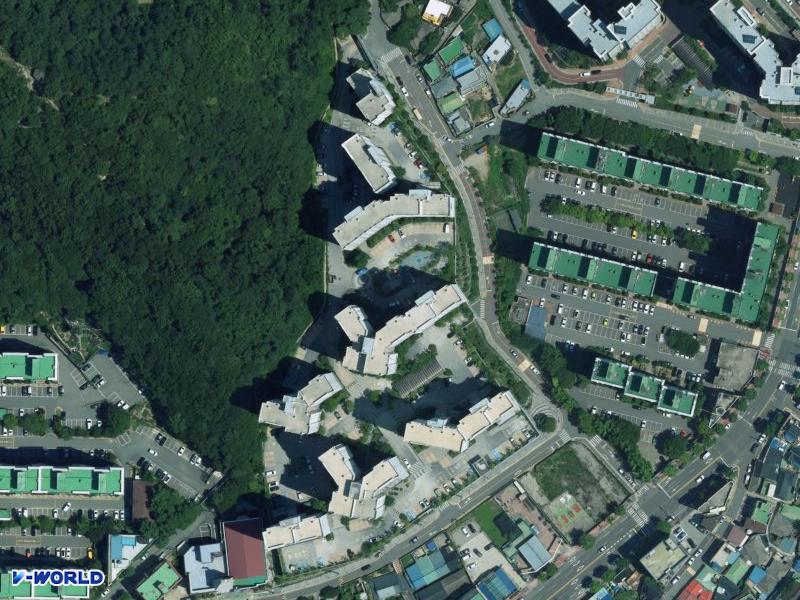 산정대광로제비앙 항공사진