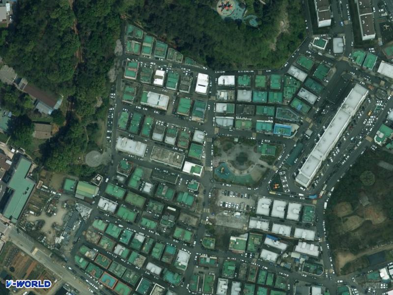 젤라타운1,2동 항공사진