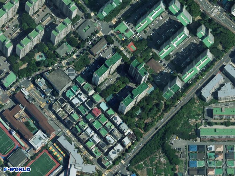 연산주공1단지 항공사진