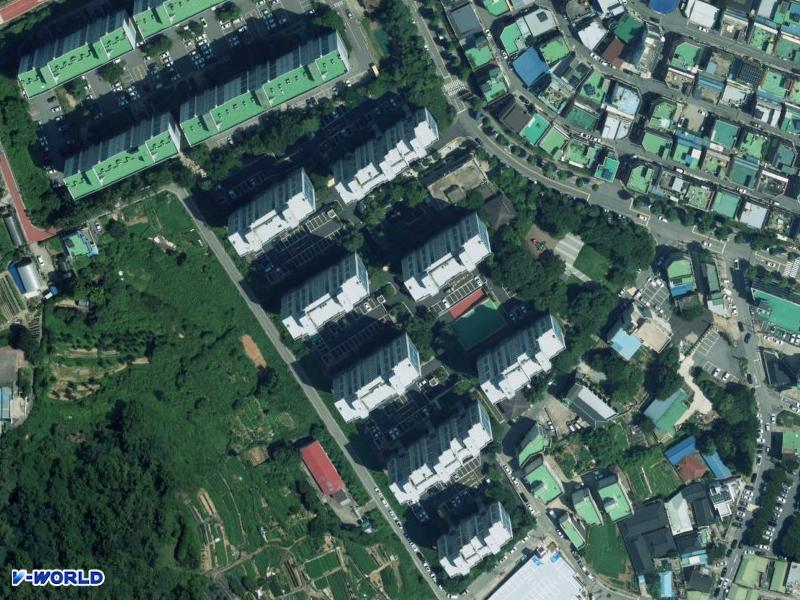 상동현대 항공사진