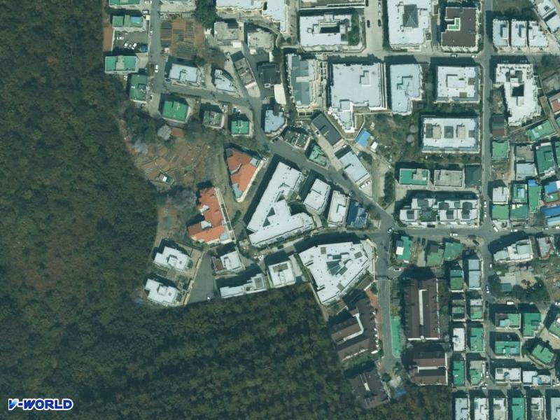 강남빌리지107동 항공사진