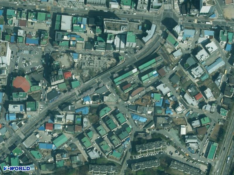 태양열주택 항공사진