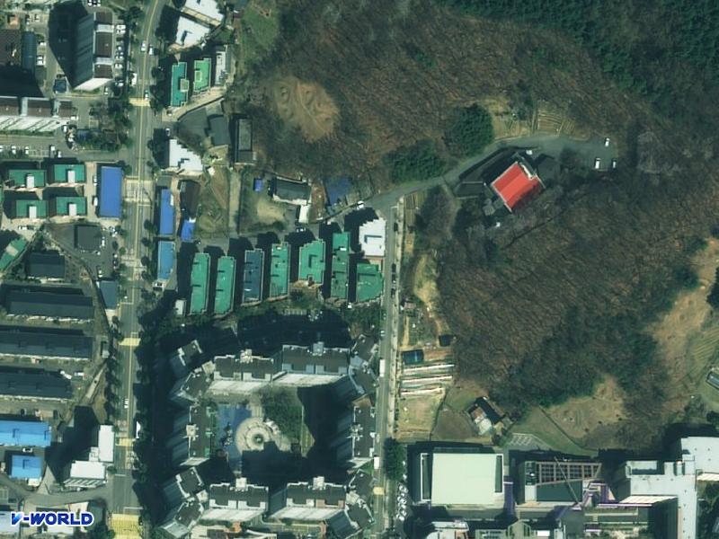 정화빌라1차(1,2동) 항공사진
