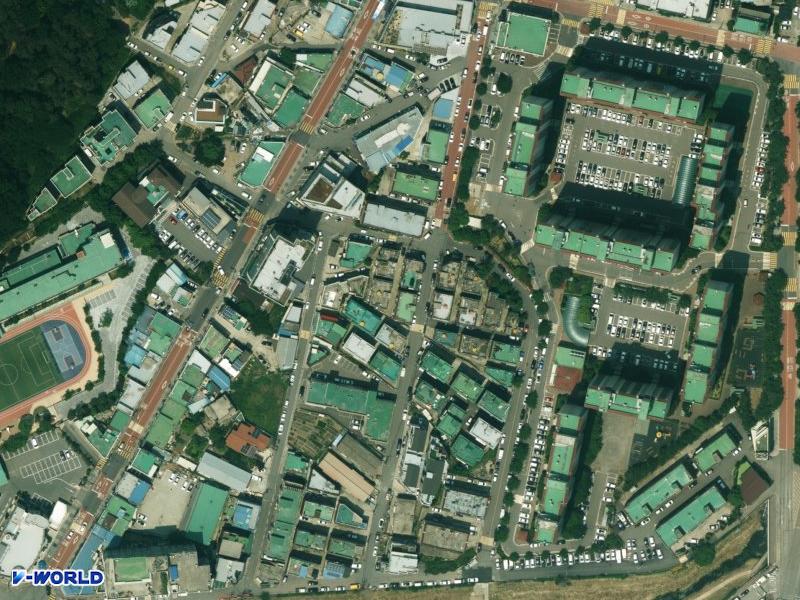 명지그린빌라3,4 항공사진