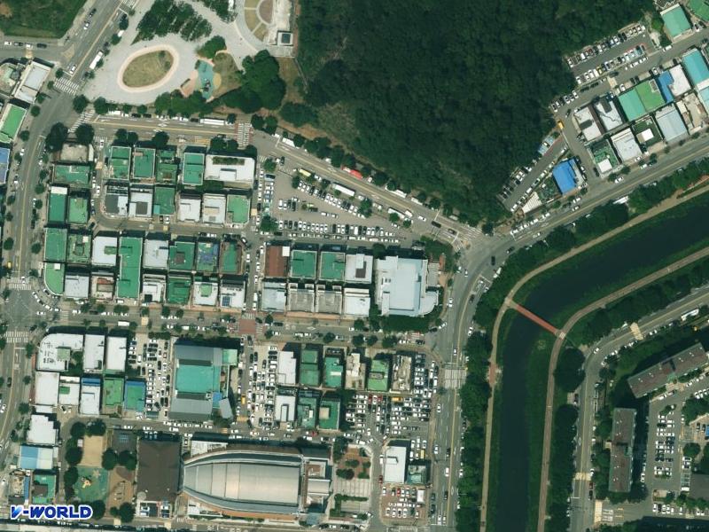 예술타운 항공사진