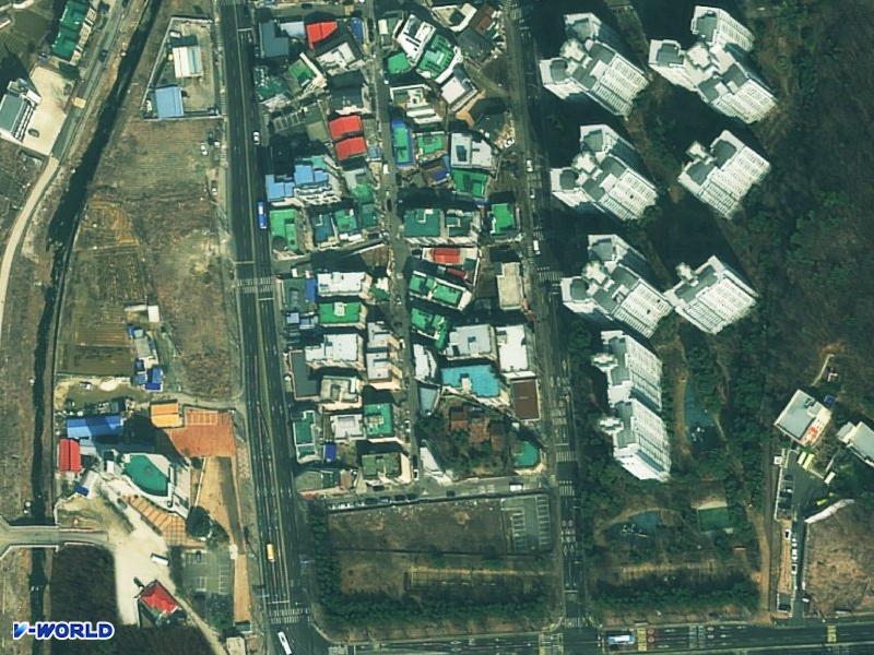 한화그린빌B 항공사진