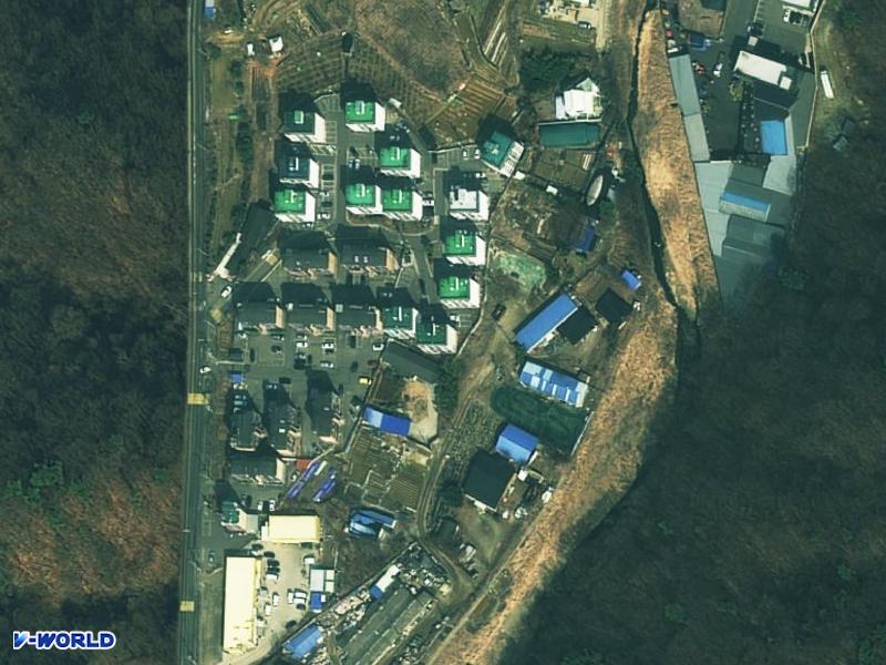 상곡마을 항공사진