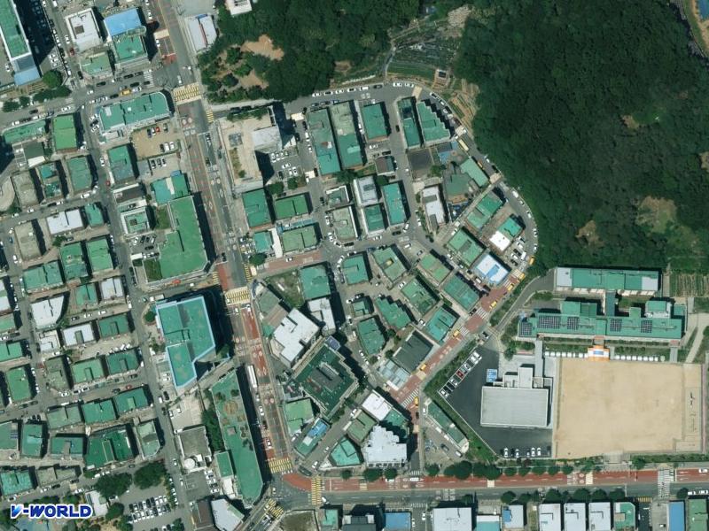 삼익한마을맨션304동 항공사진