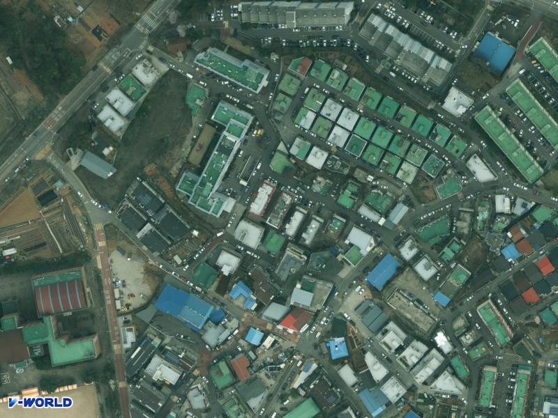 다산주택 항공사진