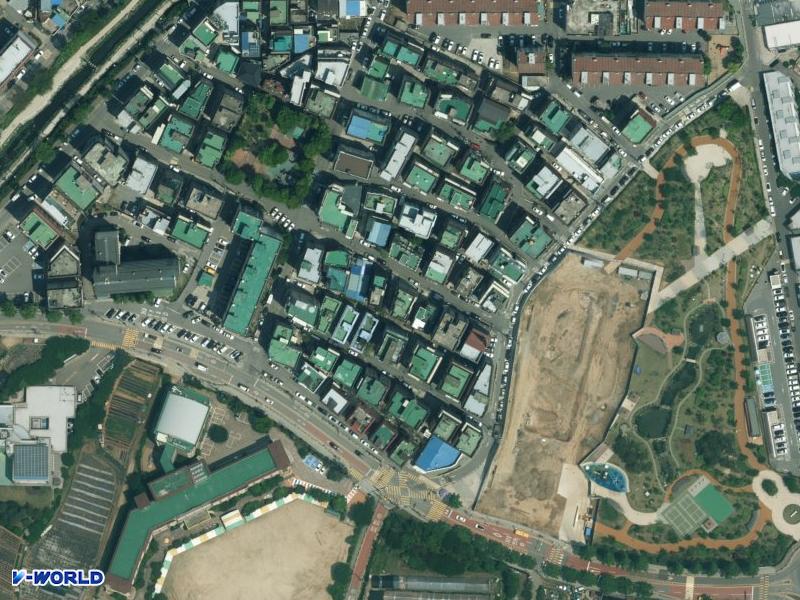 인화1차빌라 항공사진