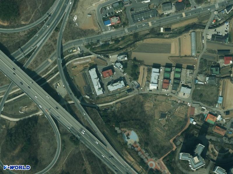 고려주택(A동) 항공사진