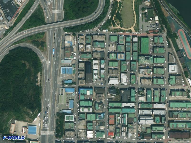 라성빌라 항공사진