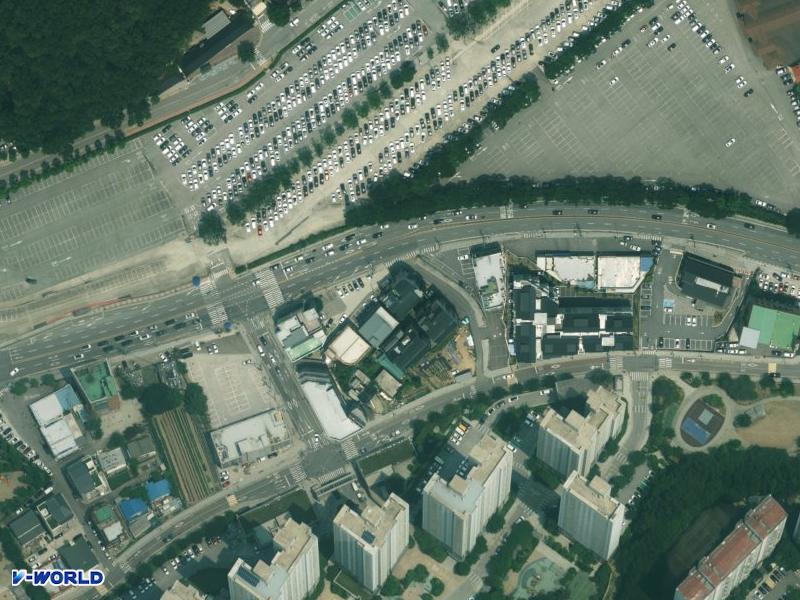 그린캐슬(101동) 항공사진