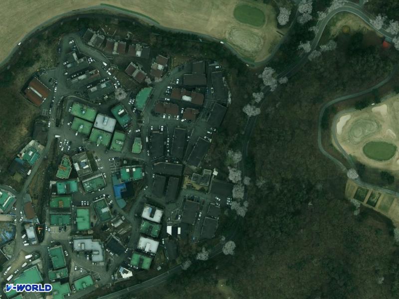 백산오페라하우스103동 항공사진