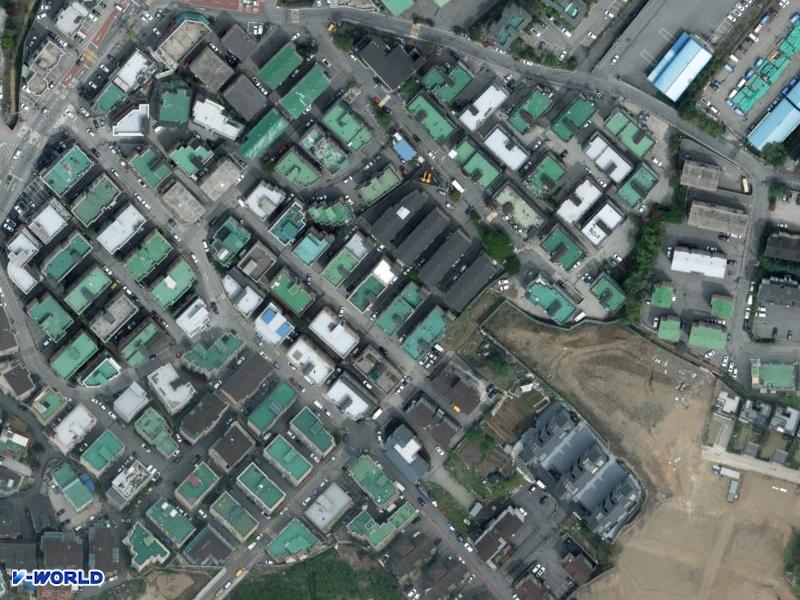 브론즈빌(407-42) 항공사진