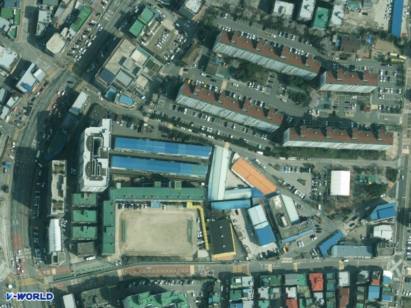 대성연립 항공사진