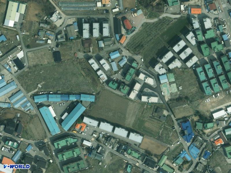 삼보청솔빌라 항공사진