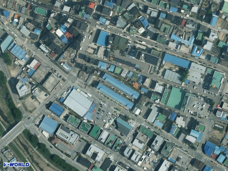 한강주택 항공사진