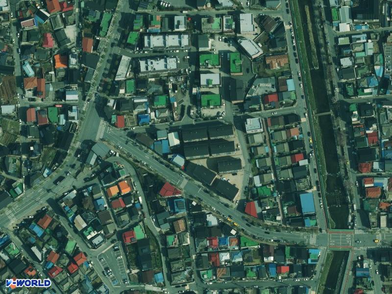 삼익캐슬301,302동 항공사진