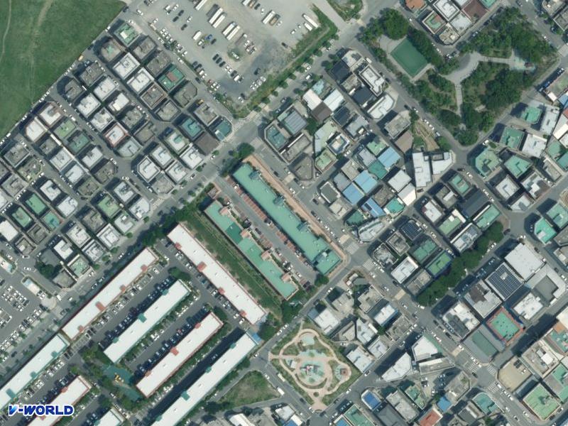 강산애아파트2차 항공사진