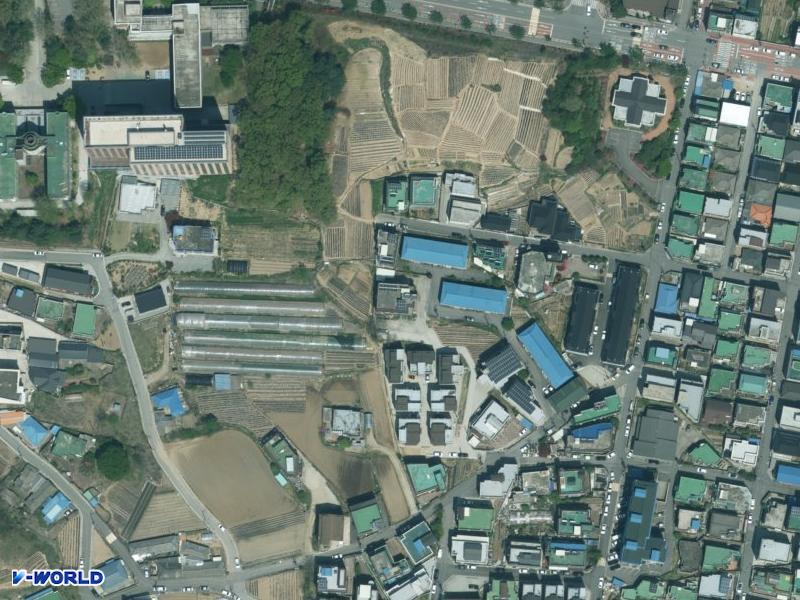 우산 항공사진
