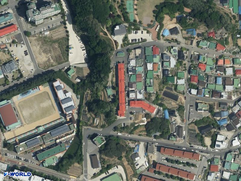 남산 항공사진