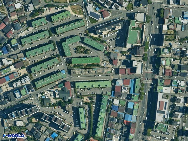 비사벌 항공사진