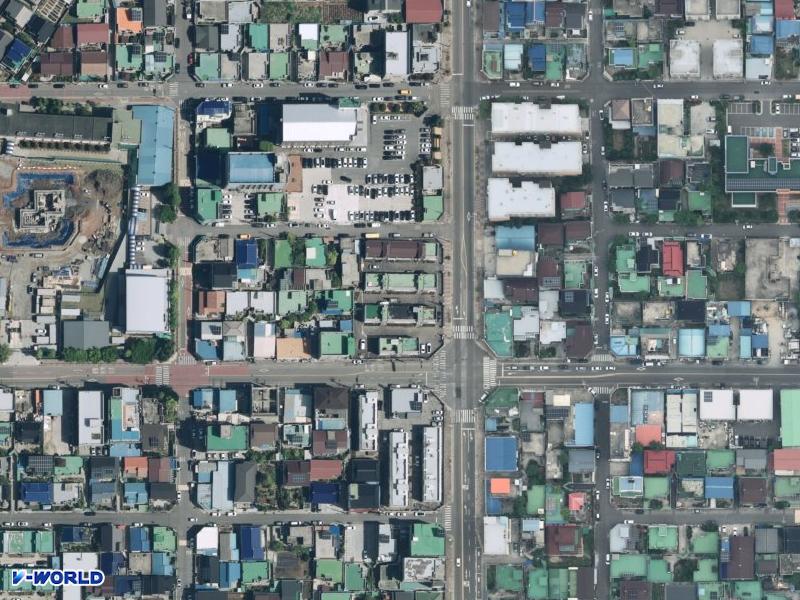 동산주택 항공사진