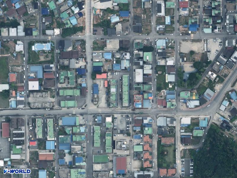 삼성주택 항공사진
