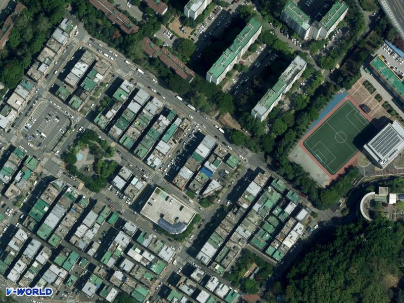다세대주택 항공사진