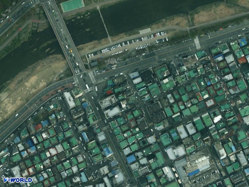삼정다세대주택 항공사진
