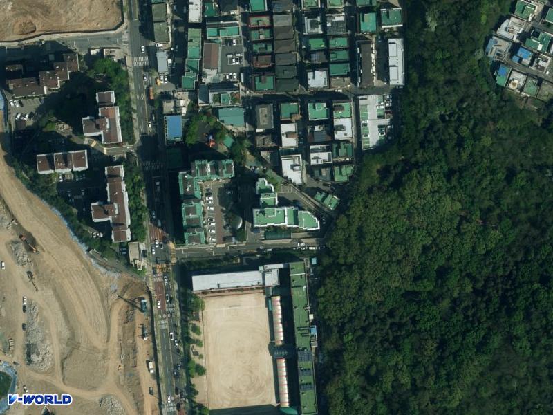 청화 항공사진