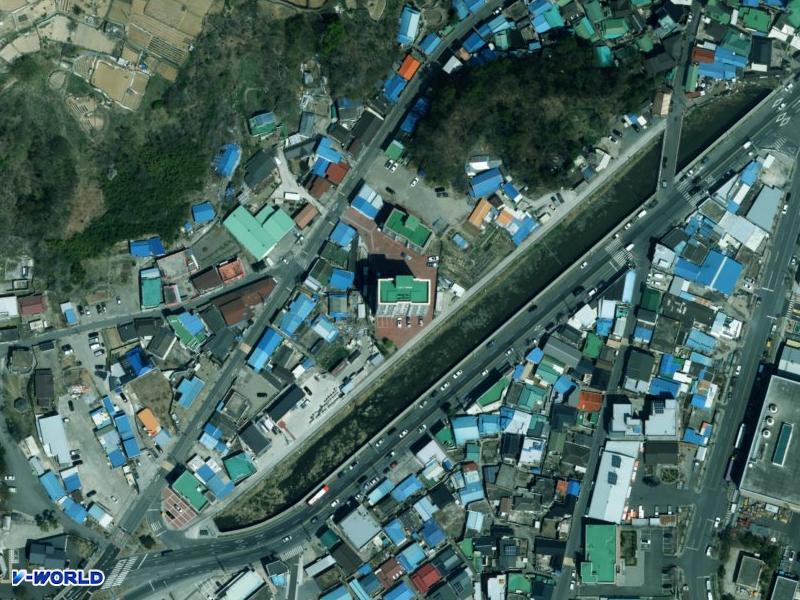 해피타운(101동,고층) 항공사진