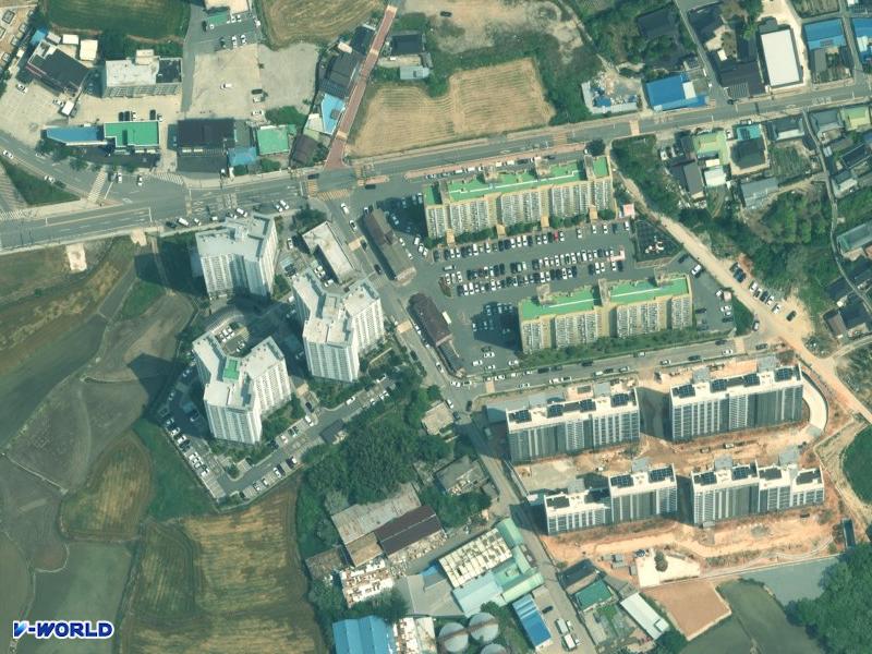 강진중흥S클래스빌 항공사진