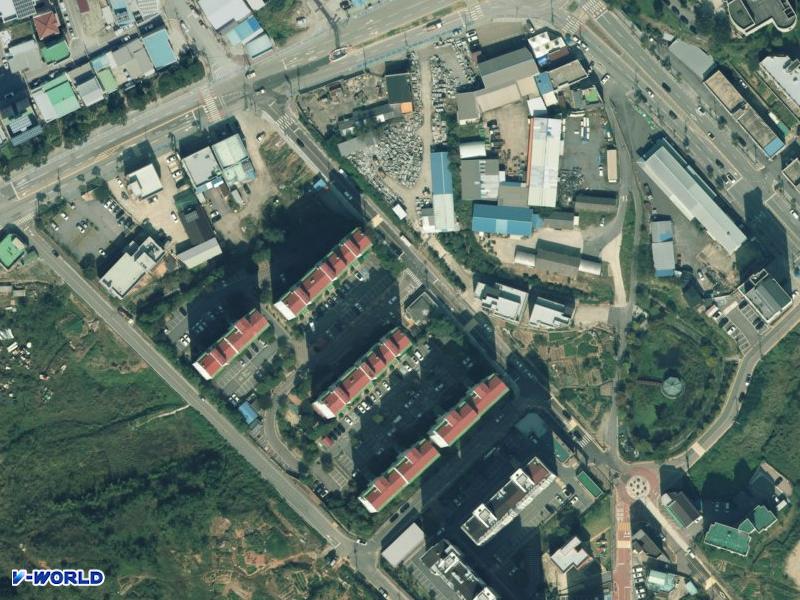 녹사주공 항공사진