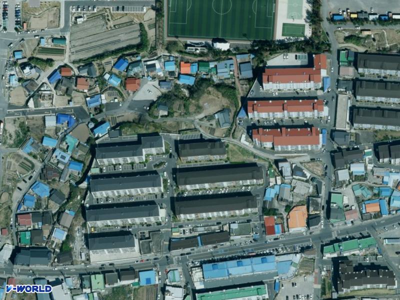 영남대자연맨션1차 항공사진