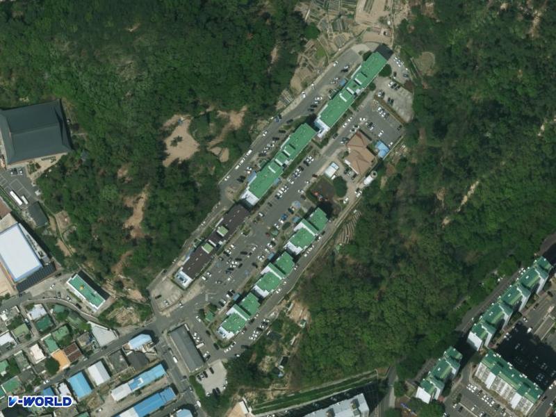 학잠주공2단지 항공사진