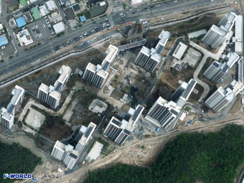 힐스테이트 환호공원 2단지 항공사진