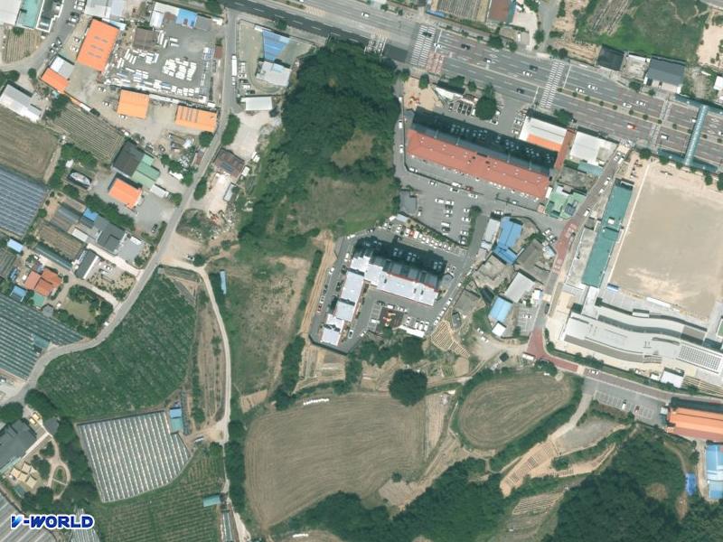 실라2차 항공사진