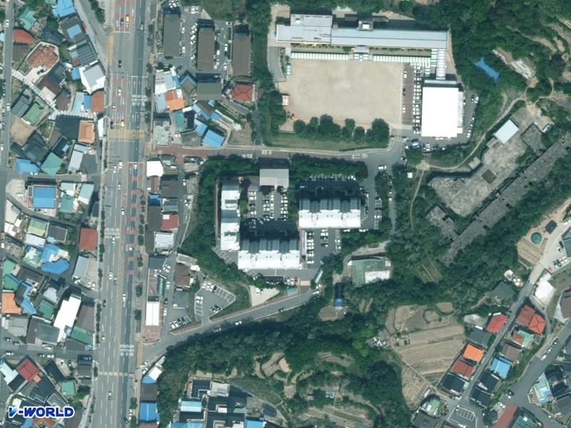 안기우성 항공사진