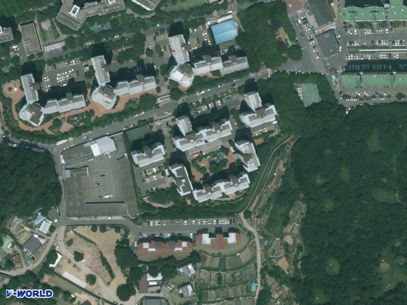금오산어울림2단지 항공사진